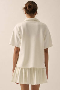 Premium Scuba Quarter-Zip Polo Top - ShopPromesa