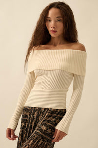 Finer Things Semi-Sheer Rib-Knit Mock-Neck Top - ShopPromesa