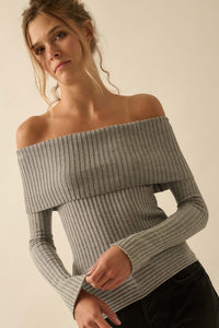 Finer Things Semi-Sheer Rib-Knit Mock-Neck Top - ShopPromesa