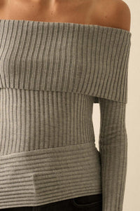 Finer Things Semi-Sheer Rib-Knit Mock-Neck Top - ShopPromesa