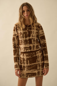 Fair and Square Plaid Jacquard-Knit Cardigan - ShopPromesa