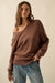 A Cute Angle Asymmetrical Exposed-Seam Sweater - ShopPromesa