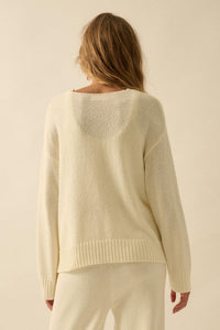Promise the Label Textured Knit Cardigan and Tank - ShopPromesa
