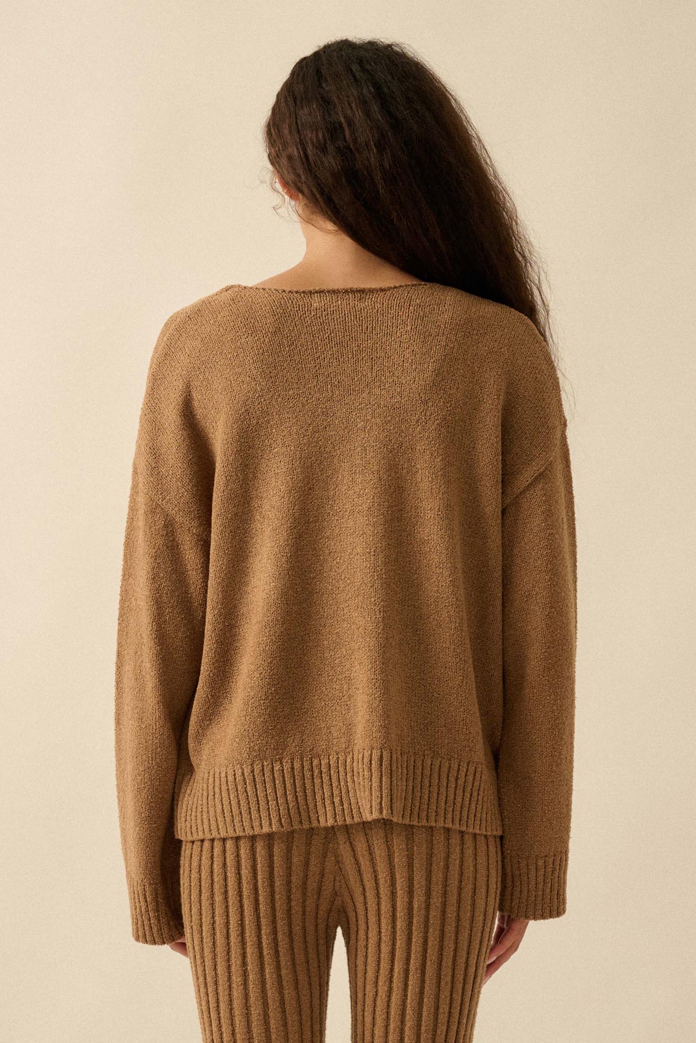 Promise the Label Textured Knit Cardigan and Tank - ShopPromesa