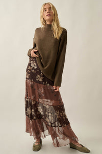 Promise the Label Textured Mock-Neck Sweater - ShopPromesa