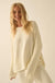 Promise the Label Textured Ribbed-Sleeve Sweater - ShopPromesa