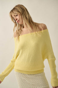 Promise the Label Textured One-Shoulder Sweater - ShopPromesa