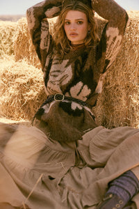 Cozy Bouquet Floral Jacquard-Knit Sweater - ShopPromesa