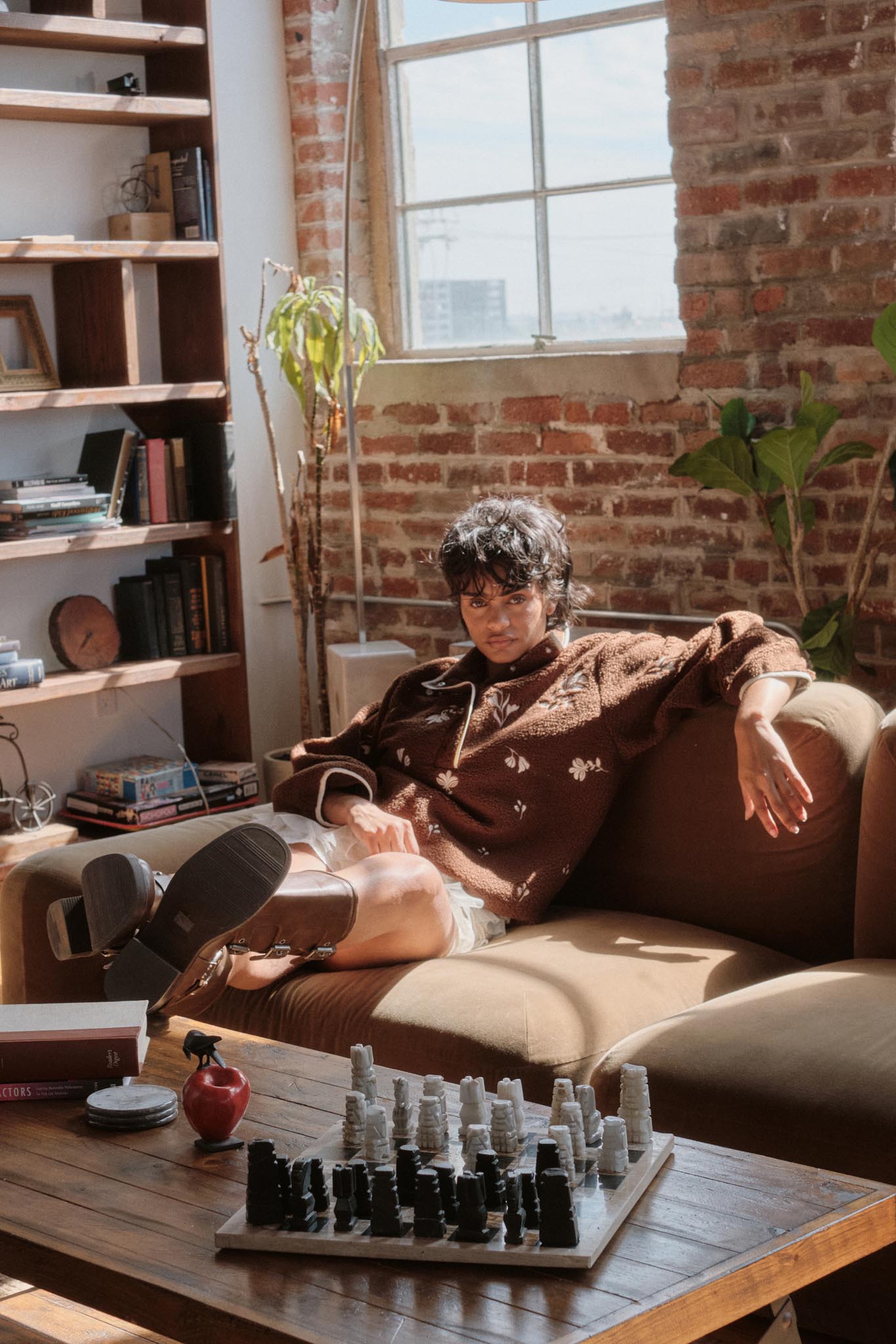 Plush Posies Floral-Embroidered Fleece Pullover - ShopPromesa