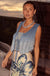 Fading Light Ombre Crochet-Knit Tie-Front Vest - ShopPromesa