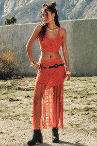 Festival Girl Crochet Open-Back Cropped Tank Top - ShopPromesa