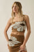 Wild Hibiscus Floral Jacquard-Knit Tank Top - ShopPromesa