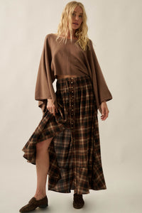Big Mood Solid Knit Cropped Poncho Sweater - ShopPromesa
