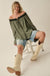 Always Yours Off-Shoulder Bishop-Sleeve Peasant Top - ShopPromesa