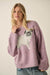 Pug Life Dog-Motif Crewneck Drop-Shoulder Sweater - ShopPromesa