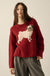 Pug Life Dog-Motif Crewneck Drop-Shoulder Sweater - ShopPromesa