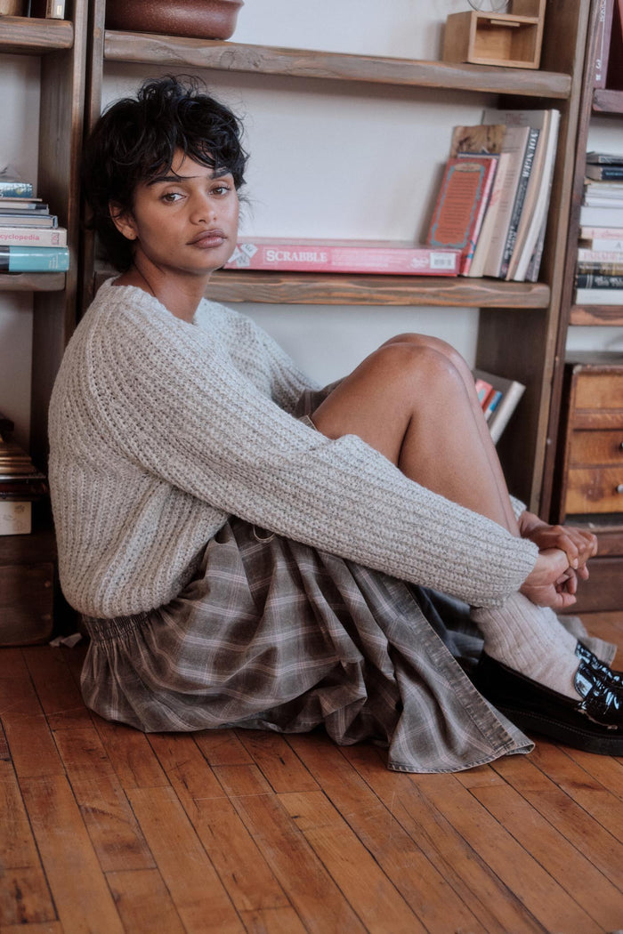 Soft Sunday Ribbed Knit Buttoned V-Neck Cardigan - ShopPromesa