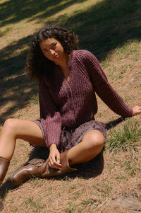 Soft Sunday Ribbed Knit Buttoned V-Neck Cardigan - ShopPromesa
