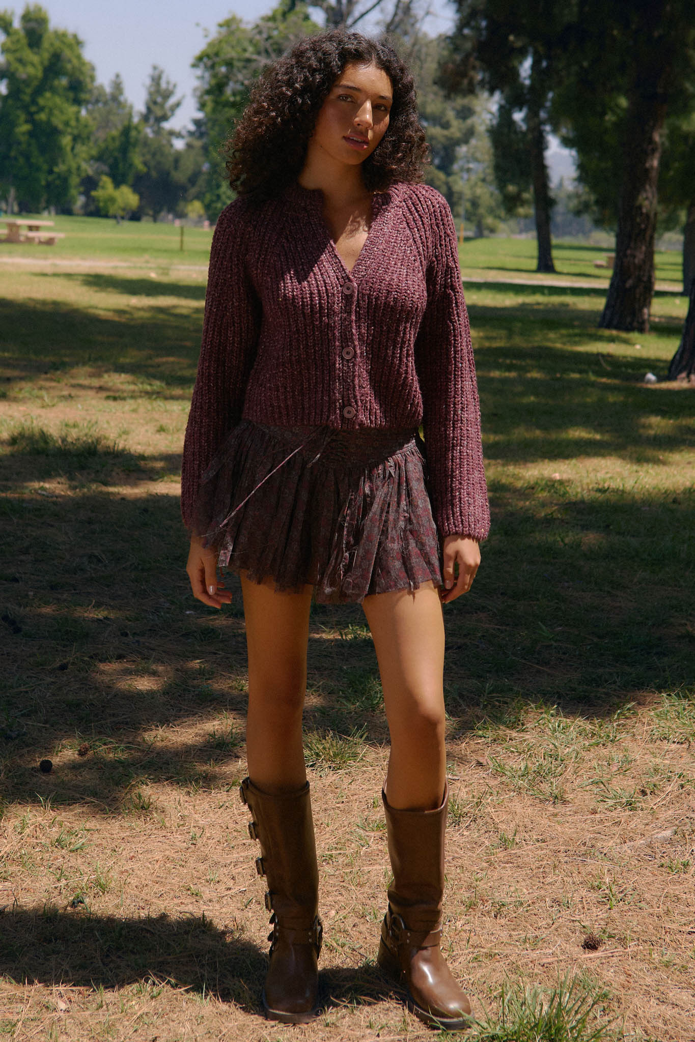 Soft Sunday Ribbed Knit Buttoned V-Neck Cardigan - ShopPromesa