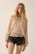 Feels So Good Burnout Knit Dolman-Sleeve Sweater - ShopPromesa