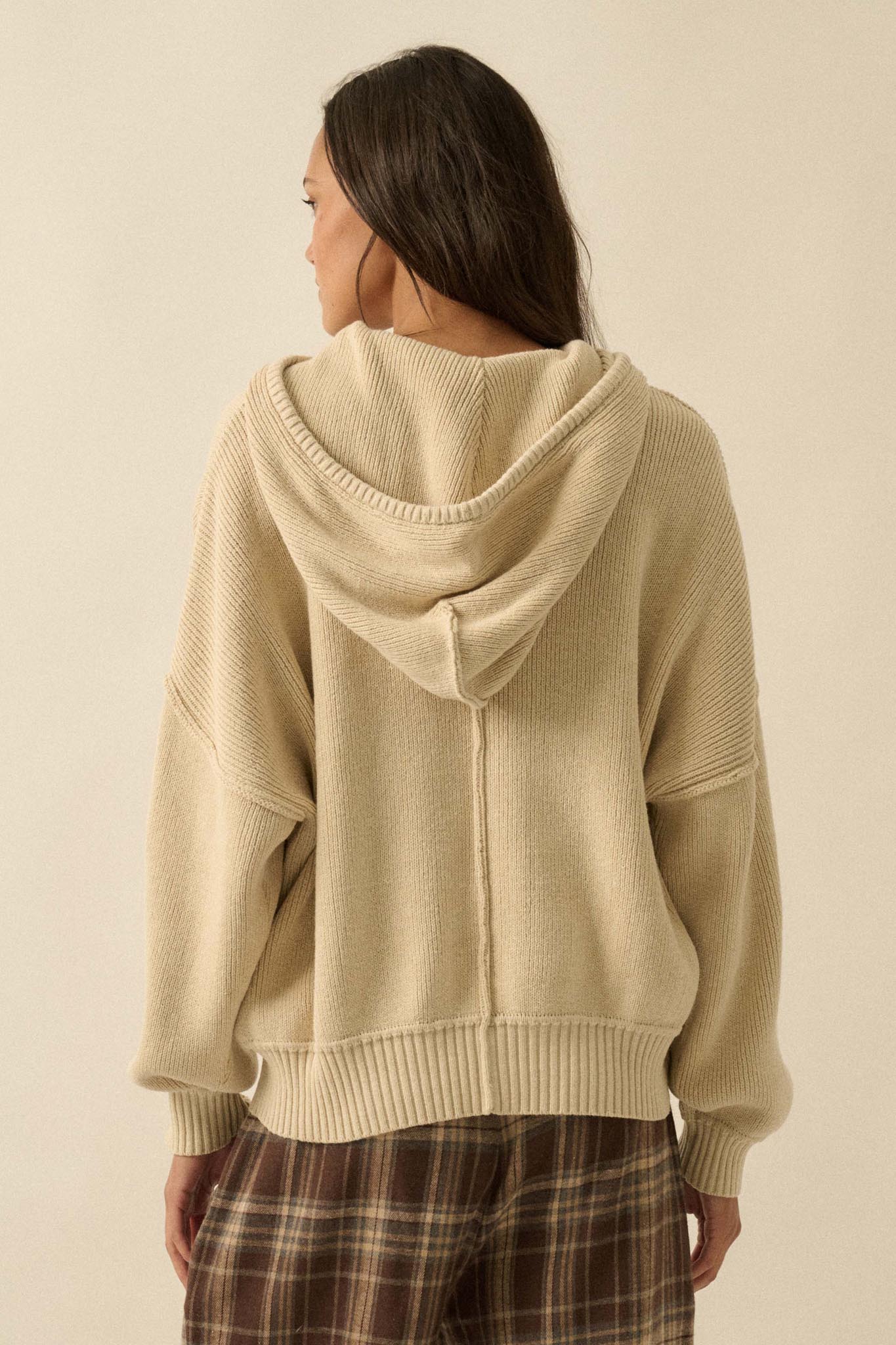 Easy to Please Kangaroo Pocket Hoodie Sweater - ShopPromesa