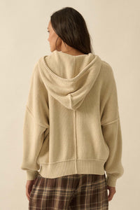 Easy to Please Kangaroo Pocket Hoodie Sweater - ShopPromesa
