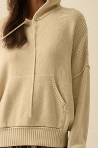 Easy to Please Kangaroo Pocket Hoodie Sweater - ShopPromesa