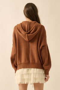 Easy to Please Kangaroo Pocket Hoodie Sweater - ShopPromesa