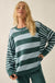 Promise the Label Paneled Striped Sweater - ShopPromesa