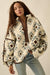 Sierra Sky Geo-Print Fleece Half-Zip Pullover - ShopPromesa