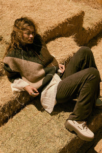 Crossing Paths Argyle Knit Collared Sweater - ShopPromesa