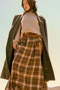 Me Time Paneled Exposed-Seam Mock-Neck Sweater - ShopPromesa