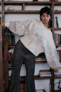 Snow What Snowflake Jacquard-Knit Dolman Sweater - ShopPromesa
