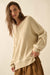 Best Life Exposed-Seam Ribbed Knit Sweater - ShopPromesa