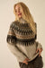 Heathered Hills Fair Isle Mock-Neck Sweater - ShopPromesa