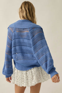 Better Together Crochet-Knit Cardigan and Tank Set - ShopPromesa