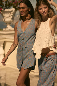 Crochet All Day Crochet-Knit Ruffle Tank Top - ShopPromesa