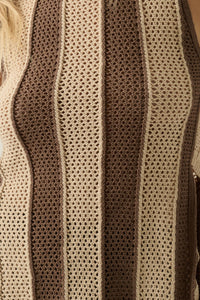 Sooner or Later Striped Crochet-Knit Tunic Tank Top - ShopPromesa