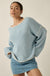 Get Cozy Textured Knit Exposed-Seam Sweater - ShopPromesa