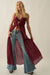 Sunshine Day Sheer Crochet Lace Maxi Top - ShopPromesa
