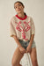 Rock Lobster Jacquard-Knit Short-Sleeve Sweater - ShopPromesa