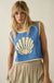Shell Yeah Textured Jacquard-Knit Sweater Tank Top - ShopPromesa