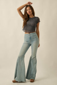 Kissing Booth Floral Lace Fitted Baby Tee - ShopPromesa