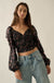 Still Blooming Floral Smocked Sweetheart Peasant Top - ShopPromesa