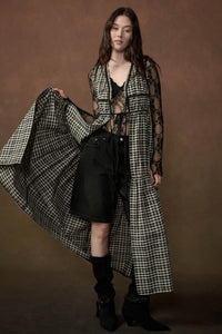Hit Rewind Plaid Tie-Front Sleeveless Maxi Top - ShopPromesa