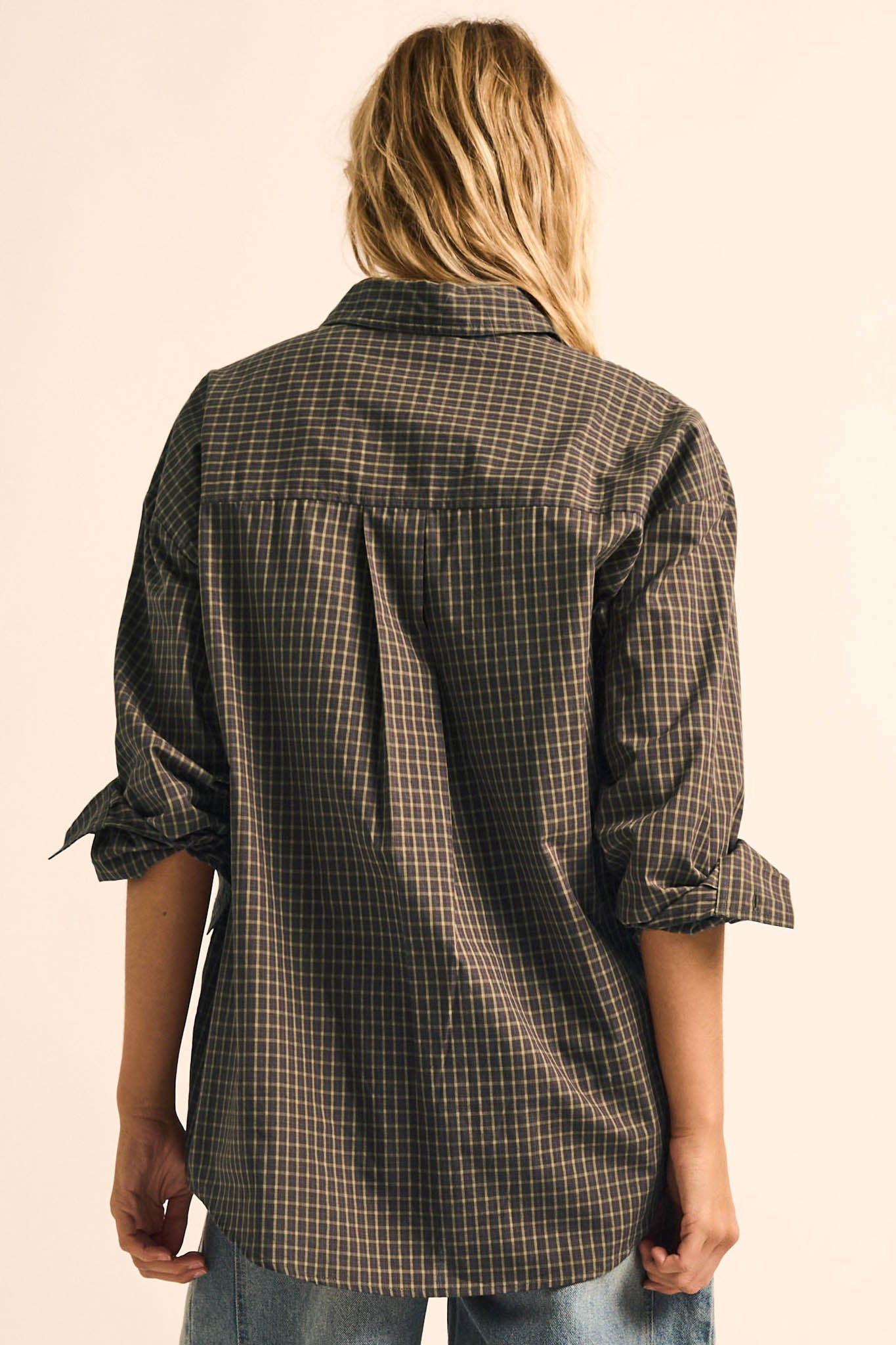 Better Days Plaid Oversize Button-Up Pocket Shirt - ShopPromesa