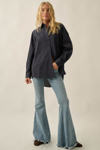Better Days Plaid Oversize Button-Up Pocket Shirt - ShopPromesa