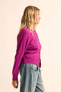 Close to You Textured Knit Raglan Cardigan - ShopPromesa