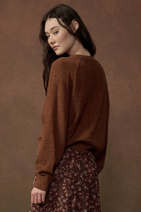 Close to You Textured Knit Raglan Cardigan - ShopPromesa