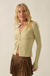 Kind Soul Ribbed Knit Button-Up Thumbhole Cardigan - ShopPromesa